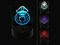 Police Officer Donut 3D Illusion LED Night Light Sign Nightstand Desk Lamp
